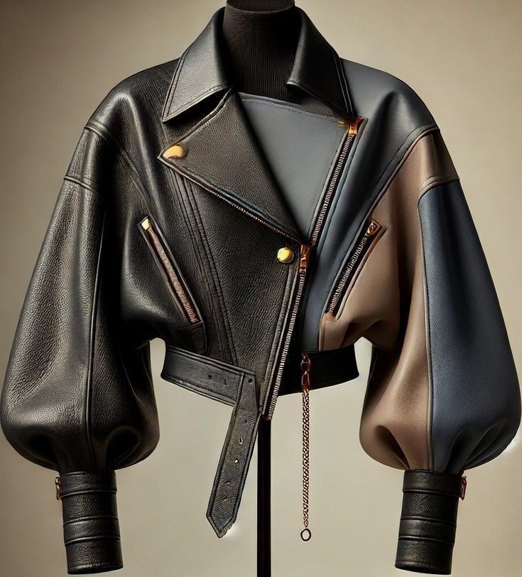 Womens leather jacket